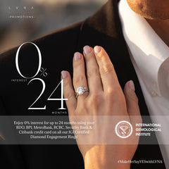 IGI Certified Engagement Ring | Promo