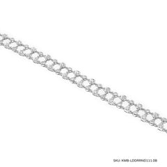 #TheSALE | Full Round Square Diamond Bracelet 18kt