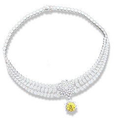 LVNA Signatures™️ The Archives | “Agila” Yellow Diamond Center Necklace 18kt