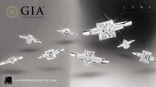 Level Up Your Proposal with LVNA's GIA-Certified Engagement Rings