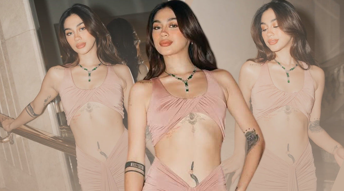 Zeinab Harake Dazzles in LVNA at the MEGA Woman 100 Gala