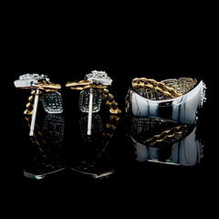 #LVNA2024 | Multi-Tone Emerald Crossover Diamond Jewelry Set 14kt