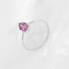 #LVNA2024 |  Pear Amethyst Gemstones Ring 14kt