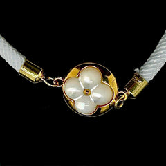#LVNA2024 | 18kt Mother of Pearl Center Adjustable White String Bracelet (FREE ₱10,000 worth of LVNA GC)