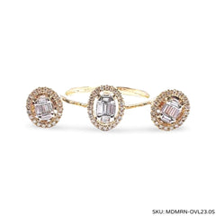 #TheSALE | Oval Baguette Diamond Jewelry Set