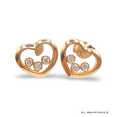 #TheSALE | Heart Chopard Diamond Earrings 18kt