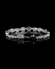 #LVNA2024 | Eternity Emerald Invisible Setting Unisex Diamond Bracelet 18kt