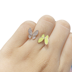 #LoveIVANA | Rose Butterfly Deco Diamond Ring 18kt