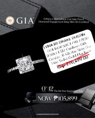 0.90cts I SI2 Cushion Cut Halo Paved Diamond Engagement Ring 14kt GIA Certified #LoveIvana