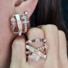 #TheSALE | Rose H Deco Statement Diamond Jewelry Set 14kt
