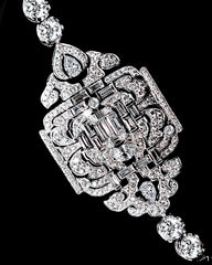LVNA Signatures High Jewelry Art Deco Diamond Bracelet designed by Drake Dustin bryanboy