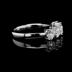 #EternityByLVNA | Classic Heart Eternity Diamond Ring 18kt