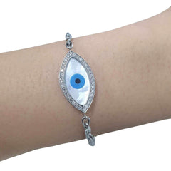 #TheSALE | Evil Eye Diamond Bracelet 14kt