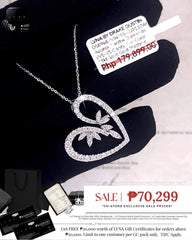 #LVNA2024 | Heart Baguette Diamond Necklace 18kt