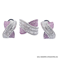 #TheSALE | Cross Over Nano Diamond Jewelry Set 14kt