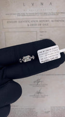 1.02ct L SI2 Princess Cut Diamond Engagement Ring 14kt GIA Certified