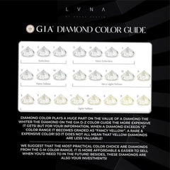LUNA | 0.50ct / 0.50ct D Colorless Oval Brilliant Solitaire Diamond Earrings 18kt GIA Certified