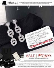 #LVNA2024 | Classic Chain Drop Diamond Earrings 18kt