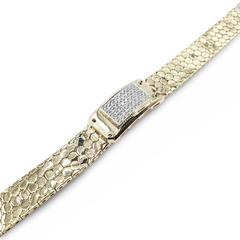 #TheSALE | Golden Men’s Cuff Bar Diamond Bracelet 14kt