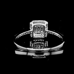 #LVNA2024 | Classic Emerald Paved Diamond Ring 14kt