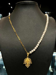 #LVNA2024 | Bi Link Golden Bell Pearl Necklace 18kt