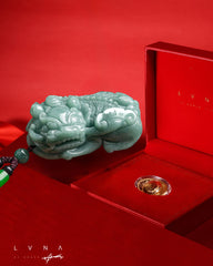 THE VAULT | Genuine Natural Pixiu Jadeite Necklace