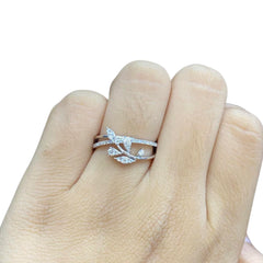 #LVNA2024 |  Leaf Statement Diamond Ring 14kt