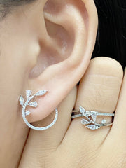 #LVNA2024 | Leaf Overlap Diamond Jewelry Set 14kt