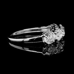 #LVNA2024 | Classic Round Half Eternity Diamond Ring 14kt