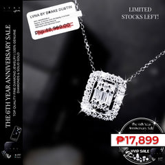 CLEARANCE BEST | LVNA Fine Diamond Necklace 16-18” 18kt White Gold Chain