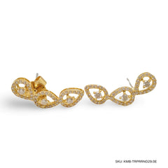 #TheSALE | Pear Crawler Diamond Earring 18kt