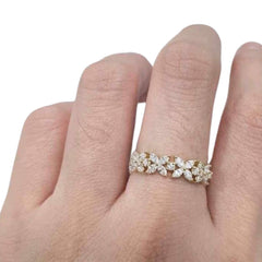 #TheSALE | Floral Marquise Diamond Ring 18kt