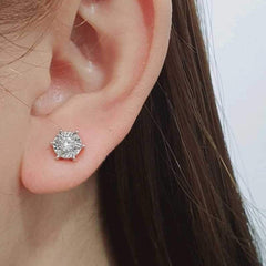 #TheSALE | Classic Stud Diamond Earrings 14kt