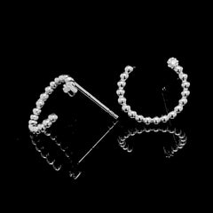 #LVNA2024 | Beaded Creolle Stud Earrings 14kt