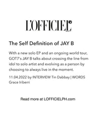 LVNA Spotted | K-pop Superstar Jay B wears LVNA for L’officiel