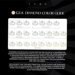 LUNA | 0.50ct / 0.50ct D Colorless Pear Brilliant Solitaire Diamond Earrings 18kt GIA Certified