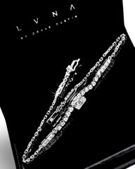 #LVNA2024 | Classic Emerald Half Eternity Tennis Diamond Bracelet 18kt