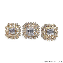 #TheSALE | Square Deco Baguette Diamond Jewelry Set 14kt