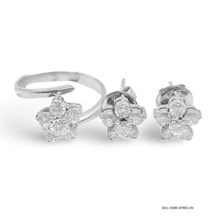 #TheSALE | Floral Round Statement Diamond Ring 14kt
