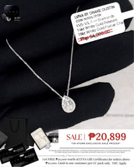 #LVNA2024 | Pear Baguette Diamond Necklace 14kt