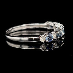 #LoveLVNA | Blue Bird & Sapphire Ring Diamond Jewelry Set 18kt