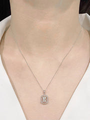 #LVNA2024 Premium GIA Certified VS1-VS2 Solitaire Pendant Diamond Necklace 18kt