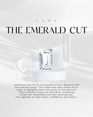 #LVNA2024 | 0.50ct / 0.50ct D Colorless Emerald Solitaire Diamond Earrings 18kt GIA Certified