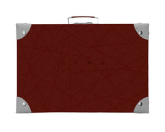 LVNA Signatures “Discovery” Luxury Leather Trunk Case with 18kt Solid Gold Hardware | #LVNA2024