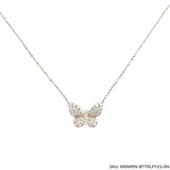 #TheSALE | Butterfly Diamond Necklace 14kt