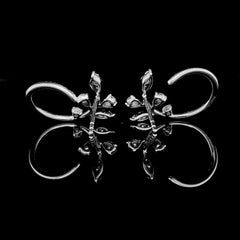 #LVNA2024 |  Leaf Overlap Diamond Earring 14kt