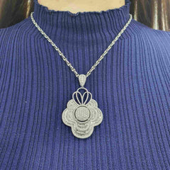 #TheSALE | Mystic Heart Clover Diamond Necklace 14kt