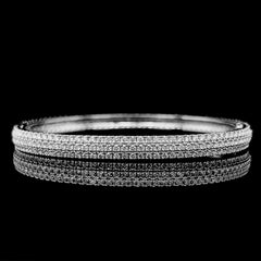 #LVNA2024 | Three-Tier Paved Bangle Diamond Bracelet 18kt