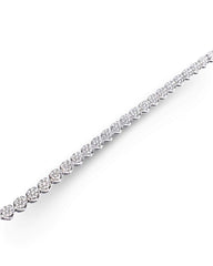 #TheSALE | Large Round Eternity Tennis Diamond Bracelet 14kt