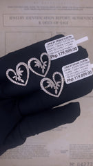 #LVNA2024 | Heart Baguette Paved Diamond Jewelry Set 18kt